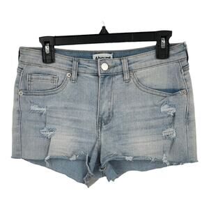 Abound shorts distressed cutoff blue size 29